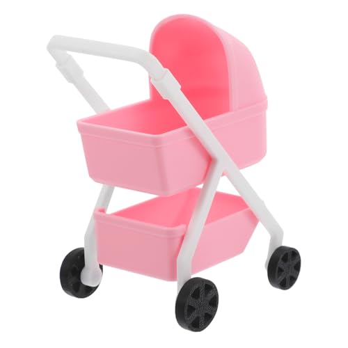 BESPORTBLE Puppenhaus Mini Kinderwagen Stabiles Design Farbenfrohe Dekoration für Rollenspiele und Kreative Szenarien BESPORTBLE Puppenhaus Mini Kinderwagen Stabiles Design Farbenfrohe Dekoration für Rollenspiele und Kreative Szenarien von BESPORTBLE