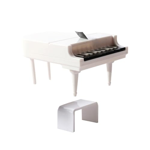 BESPORTBLE Puppenhaus Mini Klavier Modell Weiß mit Hocker und Noten Miniatur Möbel Puppenzubehör Retro Stil für Dekoration und Fotografie BESPORTBLE Puppenhaus Mini Klavier Modell Weiß mit Hocker und Noten Miniatur Möbel Puppenzubehör Retro Stil für Dekoration und Fotografie von BESPORTBLE