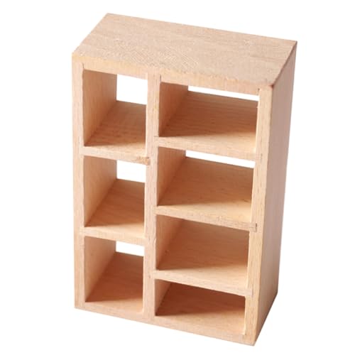 BESPORTBLE Puppenhaus Möbel Kleines Bücherregal Für Puppenhaus Dekorationsobjekt Schrankornament Für Wohnzimmer Und Arbeitszimmer BESPORTBLE Puppenhaus Möbel Kleines Bücherregal Für Puppenhaus Dekorationsobjekt Schrankornament Für Wohnzimmer Und Arbeitszimmer von BESPORTBLE