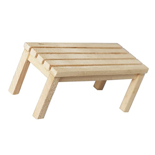BESPORTBLE Puppenhaus Möbel Modell Handgefertigte Mini aus Hochwertigem Holz Dekoratives Miniatur Sitzmöbel für Puppenhaus und Sammler BESPORTBLE Puppenhaus Möbel Modell Handgefertigte Mini aus Hochwertigem Holz Dekoratives Miniatur Sitzmöbel für Puppenhaus und Sammler von BESPORTBLE