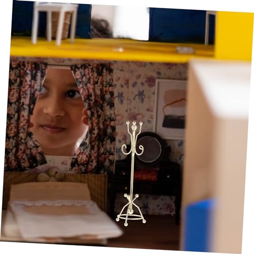 BESPORTBLE Puppenhaus Möbel Organizer für Puppenkleidung Praktischer Kleiderbügelständer für Puppenoutfits Platzsparend für Puppenhaus Schlafzimmer BESPORTBLE Puppenhaus Möbel Organizer für Puppenkleidung Praktischer Kleiderbügelständer für Puppenoutfits Platzsparend für Puppenhaus Schlafzimmer von BESPORTBLE