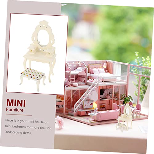 BESPORTBLE Puppenhaus Möbel Stabiles Design für Mini Haus Dekoration Vielseitiges Tisch und Sitzmöbel Modell Geeignet für Puppenhaus Diorama BESPORTBLE Puppenhaus Möbel Stabiles Design für Mini Haus Dekoration Vielseitiges Tisch und Sitzmöbel Modell Geeignet für Puppenhaus Diorama von BESPORTBLE