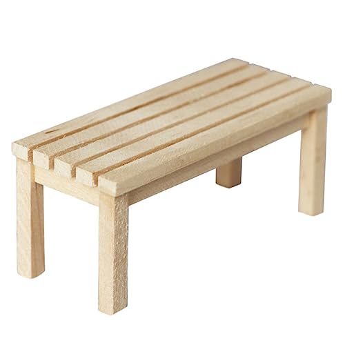 BESPORTBLE Puppenhaus Möbel aus Holz Leicht und Dekorativ für Puppenzubehör und Wohnraumgestaltung BESPORTBLE Puppenhaus Möbel aus Holz Leicht und Dekorativ für Puppenzubehör und Wohnraumgestaltung von BESPORTBLE