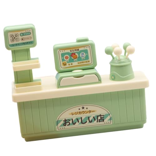 BESPORTBLE Puppenhaus Registrierkasse Modell aus Robustem Kunststoff Sichere Glatte Oberfläche Detailreiches Mini Supermarkt Zubehör für Puppenhaus Dekoration BESPORTBLE Puppenhaus Registrierkasse Modell aus Robustem Kunststoff Sichere Glatte Oberfläche Detailreiches Mini Supermarkt Zubehör für Puppenhaus Dekoration von BESPORTBLE