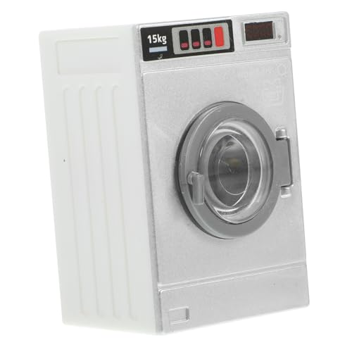 BESPORTBLE Miniatur Waschmaschine Spielzeug Puppe Wäsche Set Kunststoff Mini Möbel Zubehör BESPORTBLE Miniatur Waschmaschine Spielzeug Puppe Wäsche Set Kunststoff Mini Möbel Zubehör von BESPORTBLE