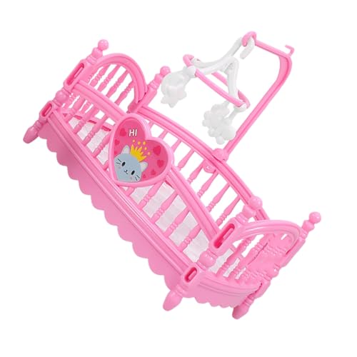 BESPORTBLE Puppenhaus Zubehör Bett Für Babypuppen Handgemachtes Möbelstück Für Puppenstuben Schlafzimmer Dekoration BESPORTBLE Puppenhaus Zubehör Bett Für Babypuppen Handgemachtes Möbelstück Für Puppenstuben Schlafzimmer Dekoration von BESPORTBLE