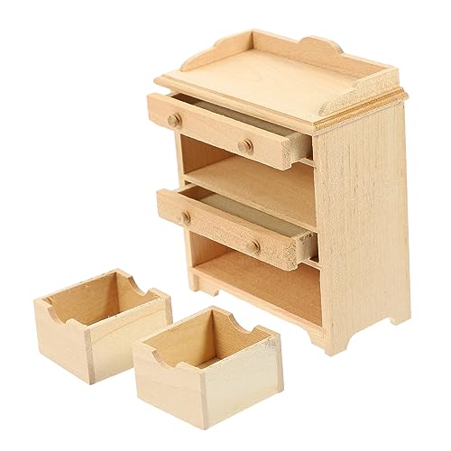 BESPORTBLE Puppenhaus Zubehör Präzise Verarbeitung Stabiles Miniaturmöbel DIY Bastelset für Puppenhaus Szenen Pädagogisches für Sammler von BESPORTBLE