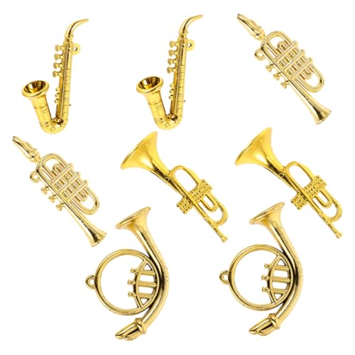 BESPORTBLE Puppenhaus Zubehör Teilig mit Trompete Saxophon Horn Detailgetreu Langlebig Dekorativ für Puppenhaus und Fotohintergrund BESPORTBLE Puppenhaus Zubehör Teilig mit Trompete Saxophon Horn Detailgetreu Langlebig Dekorativ für Puppenhaus und Fotohintergrund von BESPORTBLE
