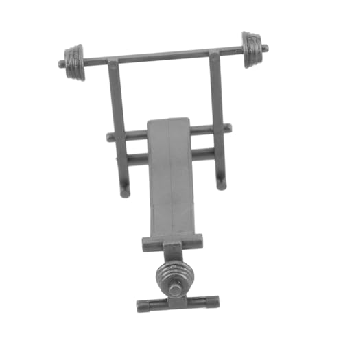 BESPORTBLE Puppenhaus-fitnessgeräte Mini-hanteln Puppenhaus-gewichtheberbank Puppenhaus-Miniatur-fitnessstudio Miniatur-Workout-spielset Mini-sportmodell Grey Plastik BESPORTBLE Puppenhaus-fitnessgeräte Mini-hanteln Puppenhaus-gewichtheberbank Puppenhaus-Miniatur-fitnessstudio Miniatur-Workout-spielset Mini-sportmodell Grey Plastik von BESPORTBLE