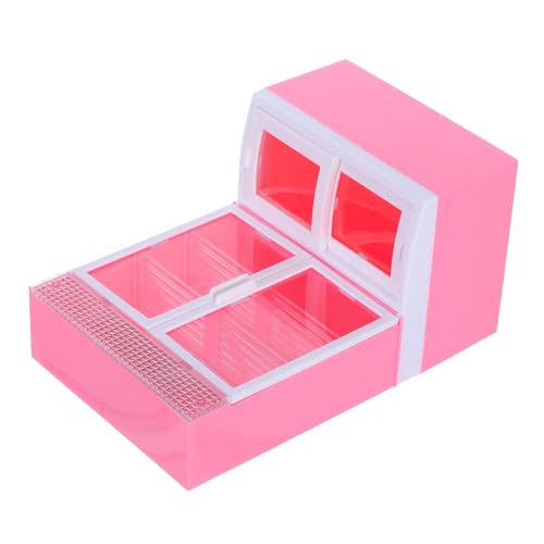 BESPORTBLE Puppenhaus-kühlschrank, Mini-puppenhaus-kühlschrank, Miniaturmöbel, Küche, Rollenspiel-Spielzeug Für Mini-, Foto-Requisiten, Rosa BESPORTBLE Puppenhaus-kühlschrank, Mini-puppenhaus-kühlschrank, Miniaturmöbel, Küche, Rollenspiel-Spielzeug Für Mini-, Foto-Requisiten, Rosa von BESPORTBLE