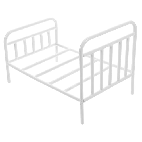 BESPORTBLE Puppenhausmöbel, Kinderbett, Mini-, Kinderbett, Puppenwiege, Puppendekoration, Verzierung, Miniatur-krippe, Puppenhaus, Mini-möbel, Babybett, Modell Weiß BESPORTBLE Puppenhausmöbel, Kinderbett, Mini-, Kinderbett, Puppenwiege, Puppendekoration, Verzierung, Miniatur-krippe, Puppenhaus, Mini-möbel, Babybett, Modell Weiß von BESPORTBLE
