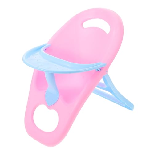 BESPORTBLE Puppenhochstuhl Für Simulierter Puppenhochstuhl Für Babypuppen Hochstuhl Dekoration Für Puppenhaus Mikro Layout Ornament Jahren von BESPORTBLE