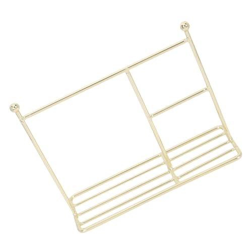 BESPORTBLE Puppenkleiderbügel Rack Aus Elegantes Puppenhaus Zubehör Für Puppen Zur Stilvollen Präsentation Von Puppenbekleidung Goldene BESPORTBLE Puppenkleiderbügel Rack Aus Elegantes Puppenhaus Zubehör Für Puppen Zur Stilvollen Präsentation Von Puppenbekleidung Goldene von BESPORTBLE