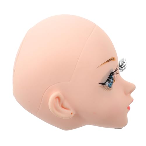 BESPORTBLE Puppenkopf Kleines Modell DIY Puppenkopf Natürlicher Hautoptik Detailliert und Individuell Gestaltbar für Sammler von BESPORTBLE