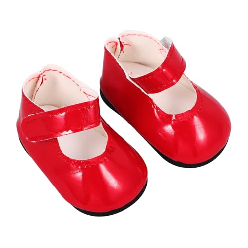 BESPORTBLE Puppenschuhe Aus PU Für Puppen Stilvolle Kleid Schuhe Zubehör Für Rollenspiele Und Kostümgestaltung Puppenersatz Accessoire von BESPORTBLE