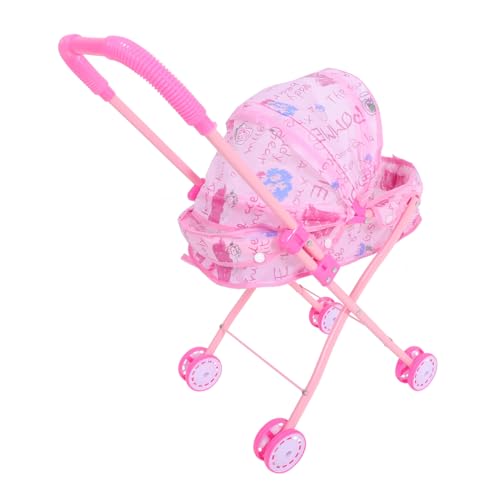BESPORTBLE Puppenwagen Faltbarer Puppenwagen für Mädchen mit Verdeck Langlebig und Leicht Realistisches Rollenspiel für Kreative Spiele und Dekoration BESPORTBLE Puppenwagen Faltbarer Puppenwagen für Mädchen mit Verdeck Langlebig und Leicht Realistisches Rollenspiel für Kreative Spiele und Dekoration von BESPORTBLE