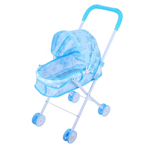 BESPORTBLE Puppenwagen Für Kinderwagen Mit Zubehör Puppensachen Für Rollenspiele Blauer Bär Kopf Design Für Babypuppen Und Puppenmodelle BESPORTBLE Puppenwagen Für Kinderwagen Mit Zubehör Puppensachen Für Rollenspiele Blauer Bär Kopf Design Für Babypuppen Und Puppenmodelle von BESPORTBLE