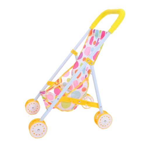 BESPORTBLE Puppenwagen Klappbarer Puppenbuggy für Kinderwagen Zubehör für Puppen Leicht und Kompakt für Fantasievolles und Rollenspiele BESPORTBLE Puppenwagen Klappbarer Puppenbuggy für Kinderwagen Zubehör für Puppen Leicht und Kompakt für Fantasievolles und Rollenspiele von BESPORTBLE