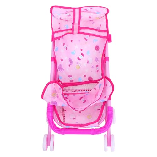 BESPORTBLE Puppenwagen mit Korb für Leichtes Rollenspielzeug für Kreative Geburtstags Fördert Soziale Fähigkeiten und Eltern Junge Mädchen Beziehung BESPORTBLE Puppenwagen mit Korb für Leichtes Rollenspielzeug für Kreative Geburtstags Fördert Soziale Fähigkeiten und Eltern Junge Mädchen Beziehung von BESPORTBLE