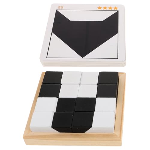 BESPORTBLE Puzzle Bauklötze für Interaktives Holzspielzeug Kreativität und Raumvorstellung für Familienaktivitäten und Eltern Junge Mädchen Interaktion BESPORTBLE Puzzle Bauklötze für Interaktives Holzspielzeug Kreativität und Raumvorstellung für Familienaktivitäten und Eltern Junge Mädchen Interaktion von BESPORTBLE