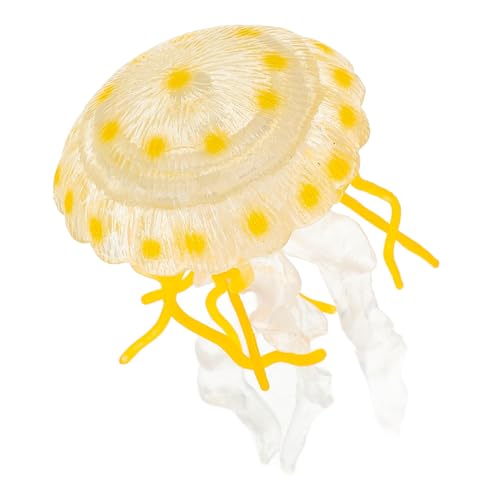 BESPORTBLE Quallenmodell für Aquarium Leuchtend Gelbe Figur Pädagogisches für Faszinierendes Lernmittel Beobachtungsfähigkeiten für Aquarien BESPORTBLE Quallenmodell für Aquarium Leuchtend Gelbe Figur Pädagogisches für Faszinierendes Lernmittel Beobachtungsfähigkeiten für Aquarien von BESPORTBLE