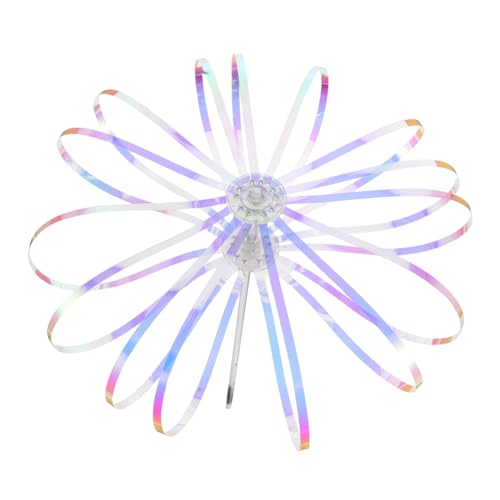 BESPORTBLE Rainbow Twirling Sticks für Seifenblasen für Hochzeiten Partys und Mitgebsel Handheld Spiele für Drinnen und Draußen von BESPORTBLE