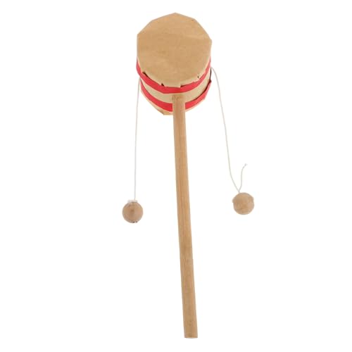 BESPORTBLE Rasseltrommel Beige Traditionelles Chinesisches Handspielzeug Vielseitiges Musikspielzeug mit Spinnfunktion Fördert Kreativität und Frühe Musikalische Fähigkeiten BESPORTBLE Rasseltrommel Beige Traditionelles Chinesisches Handspielzeug Vielseitiges Musikspielzeug mit Spinnfunktion Fördert Kreativität und Frühe Musikalische Fähigkeiten von BESPORTBLE