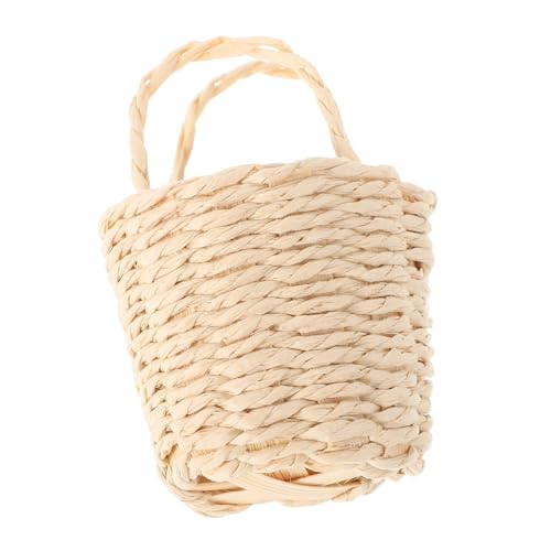 BESPORTBLE Rattan Korb für Puppenhaus Handgefertigter Kleiner Korb aus Weide für Spielszene und Dekoration Realistisches Zubehör für Kreatives Rollenspiel BESPORTBLE Rattan Korb für Puppenhaus Handgefertigter Kleiner Korb aus Weide für Spielszene und Dekoration Realistisches Zubehör für Kreatives Rollenspiel von BESPORTBLE