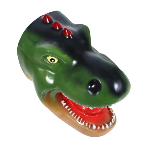 BESPORTBLE Realistische Dinosaurier Handpuppe aus Weichem Gummi mit Beweglichem Interaktives Rollenspiel Tier für Erwachsene und Fördert Kreativität und Feinmotorik für Geburtstage und Frühe von BESPORTBLE
