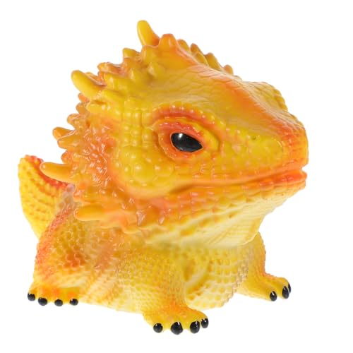 BESPORTBLE Realistische Eidechsen Figur Simulation Lizard Ornament für Garten Balkon Dekoration Pädagogisches Reptilien Modell für Sammler von BESPORTBLE