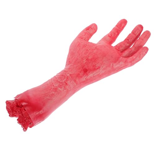 BESPORTBLE Realistische Halloween Deko Abgetrennte Hand Party Requisite Vinyl Mittelgroß Leichtes Gruseliges Body Part Prop für Halloween Dekoration und Scherzartikel BESPORTBLE Realistische Halloween Deko Abgetrennte Hand Party Requisite Vinyl Mittelgroß Leichtes Gruseliges Body Part Prop für Halloween Dekoration und Scherzartikel von BESPORTBLE