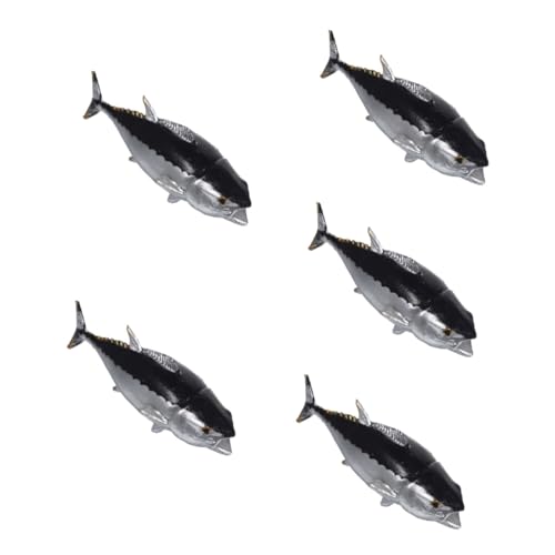 BESPORTBLE Realistische Mini-Thunfisch-Figur Aus Hochwertigem Kunststoff – Miniatur Meeresbewohner Modell Für Ideal Als Pädagogisches Für Kreative Lernspiele Und Sammlungen von BESPORTBLE