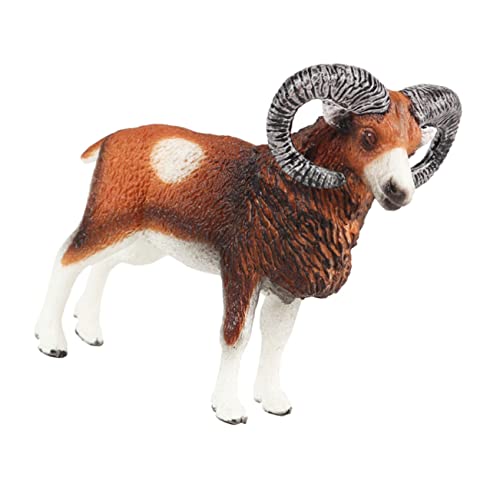 BESPORTBLE Realistische Mouflon Figur aus Hochwertigem Resin Detailgetreues Farbenfrohes Wildtier Modell Stabile Desktop Deko Pädagogisches Tier zur Tiererkennung BESPORTBLE Realistische Mouflon Figur aus Hochwertigem Resin Detailgetreues Farbenfrohes Wildtier Modell Stabile Desktop Deko Pädagogisches Tier zur Tiererkennung von BESPORTBLE
