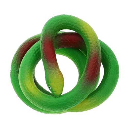 BESPORTBLE Realistische Schlangenattrappe mit Clip Perfektes Scherzspielzeug für Garten Outdoor Pranks und Partys Simulierte Schlangenfigur für Unerwartete Überraschungen von BESPORTBLE