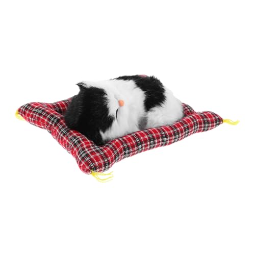 BESPORTBLE Realistische Stoffkatze mit Meowsound Kleine Dekorative Katzenfigur mit Praktischem Stoffkissen Detailgetreues Plüschtier für Wohnzimmer Schlafzimmer BESPORTBLE Realistische Stoffkatze mit Meowsound Kleine Dekorative Katzenfigur mit Praktischem Stoffkissen Detailgetreues Plüschtier für Wohnzimmer Schlafzimmer von BESPORTBLE