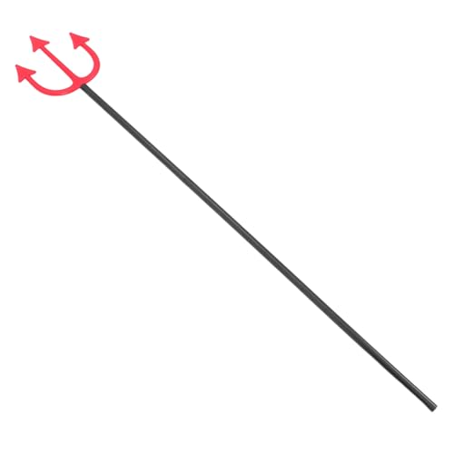 BESPORTBLE Realistischer Halloween Teufelsstab aus Kunststoff Langlebiger Teufelsgabel Kostümrequisite für Karneval Bühnenauftritte und Gruselige Partydekoration von BESPORTBLE