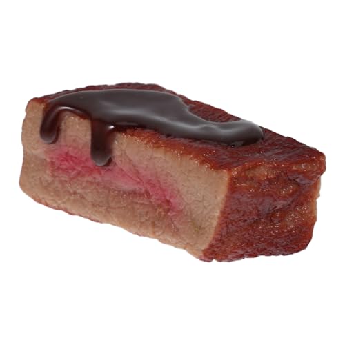 BESPORTBLE Simulation Rindfleisch Block Realistische Gefälschte Fleisch Für Markt Display Fotografie Lebensmittel Requisite Puppenhaus Zubehör Künstliche Steak Display Ornament BESPORTBLE Simulation Rindfleisch Block Realistische Gefälschte Fleisch Für Markt Display Fotografie Lebensmittel Requisite Puppenhaus Zubehör Künstliche Steak Display Ornament von BESPORTBLE