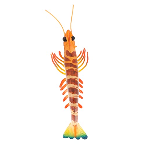 BESPORTBLE Realistisches Garnelenmodell Simulation für Lebensechte Meeresfigur für Aquarien Dekoration Lernspielzeug BESPORTBLE Realistisches Garnelenmodell Simulation für Lebensechte Meeresfigur für Aquarien Dekoration Lernspielzeug von BESPORTBLE