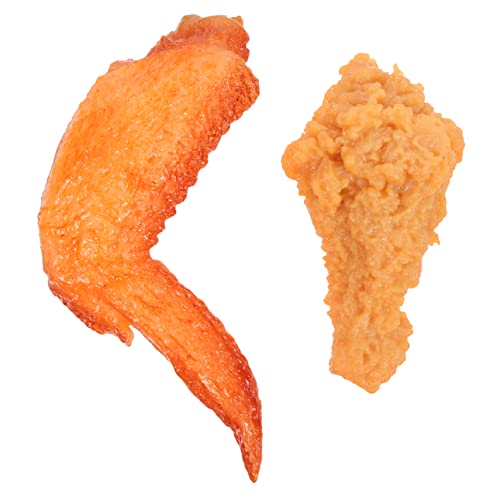 BESPORTBLE Realistisches Hähnchenflügel und Drumstick für Dekoration Fotografie und Partys Teiliges für Küche und Kindergarten von BESPORTBLE