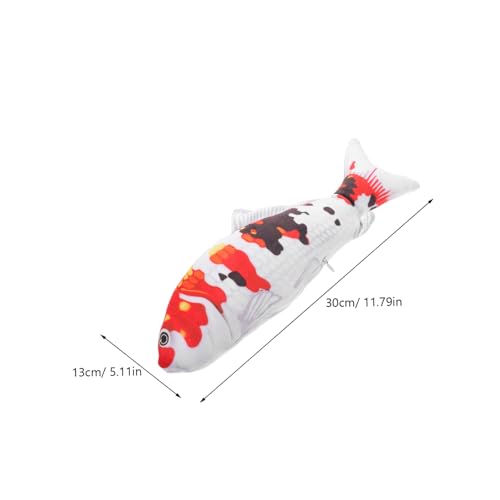 BESPORTBLE Spielzeug Koi Plüsch Fisch Koi Karpfen Stofftier Plüschtier Plüschtier Lebensechter Goldfisch Plüsch Für Junge Mädchen Und Haustiere von BESPORTBLE