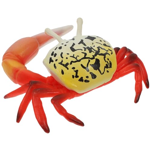 BESPORTBLE Realistisches Krabbenmodell aus Naturgetreue Simulation Dekoratives Meerestier für Aquarium Terrarium Lernspielzeug Interaktives Party Strandspielzeug BESPORTBLE Realistisches Krabbenmodell aus Naturgetreue Simulation Dekoratives Meerestier für Aquarium Terrarium Lernspielzeug Interaktives Party Strandspielzeug von BESPORTBLE