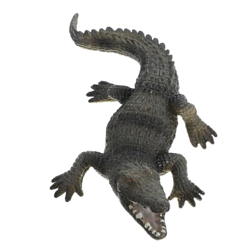 BESPORTBLE Realistisches Krokodil Modell Plastisches Festes Pädagogisches Tiermodell für Statische Simulation Lernspielzeug Tiererkennung und Biologischen Vielfalt von BESPORTBLE
