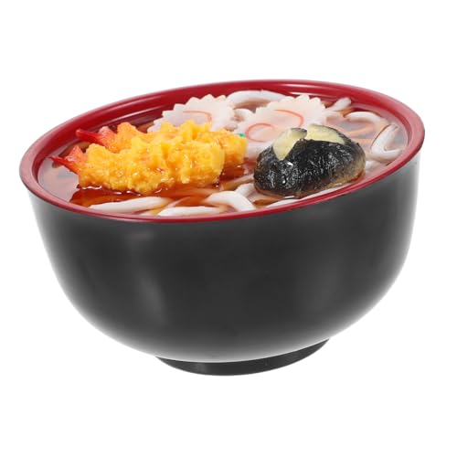 BESPORTBLE Realistisches Nudelmodell aus Große Nachbildung von Japanischen Ramen für Food Fotografie und Restaurantdekoration Miniatur Fake Food Requisite von BESPORTBLE