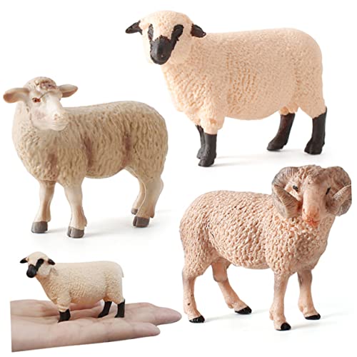 BESPORTBLE Realistisches Schaf Modell Kunststoff Deko Figur Ornamente Beige Lebensecht Detailgetreu für Jungen Mädchen Tischdekoration BESPORTBLE Realistisches Schaf Modell Kunststoff Deko Figur Ornamente Beige Lebensecht Detailgetreu für Jungen Mädchen Tischdekoration von BESPORTBLE