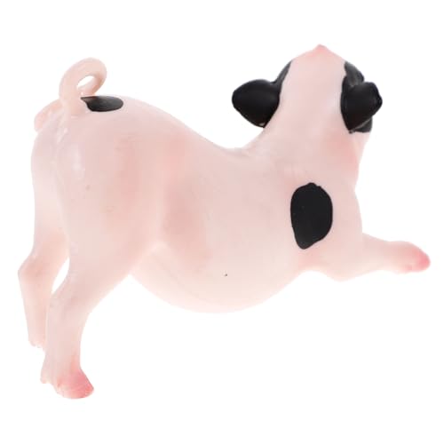 BESPORTBLE Realistisches Schwein Modell Plastikfigur Lifelike Kleine Schweinedeko Lebensechte Schweine Skulptur für Schlafzimmer Garten Lernspielzeug von BESPORTBLE