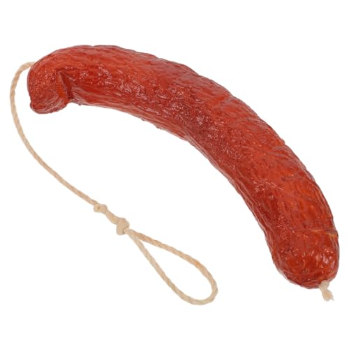 BESPORTBLE Realistisches Wurstmodell aus Unzerbrechlichem Material Lebensechte Fake Salami Food Prop für Restaurantdekor Fotografie Ausstellungen Leichtes Langlebiges Deko Wurstobjekt von BESPORTBLE