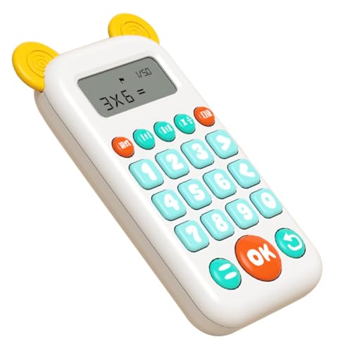 BESPORTBLE Rechentrainer Lernspielzeug Mathespielzeug für Grundschule mit Sicherem Design Mathematischer Fähigkeiten Vielseitig für Addition Subtraktion Multiplikation und Division von BESPORTBLE