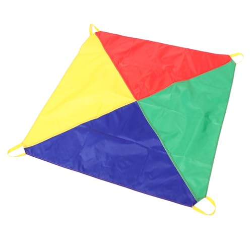BESPORTBLE Regenbogen -Regenschirmspiel Kindergarten-Fallschirmspielzeug Fallschirmspielzeug für Regenbogen-Fallschirmspiele im Freien Regenbogen Fallschirm für Stoff BESPORTBLE Regenbogen -Regenschirmspiel Kindergarten-Fallschirmspielzeug Fallschirmspielzeug für Regenbogen-Fallschirmspiele im Freien Regenbogen Fallschirm für Stoff von BESPORTBLE