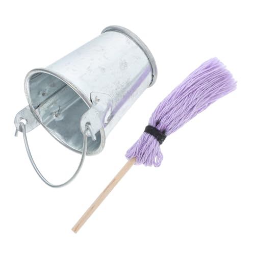 BESPORTBLE Reinigungsset für Puppenhäuser Realistischer und Eimer Tragbares Zubehör für Kreative Rollenspiele und DIY Projekte Miniaturszenen BESPORTBLE Reinigungsset für Puppenhäuser Realistischer und Eimer Tragbares Zubehör für Kreative Rollenspiele und DIY Projekte Miniaturszenen von BESPORTBLE