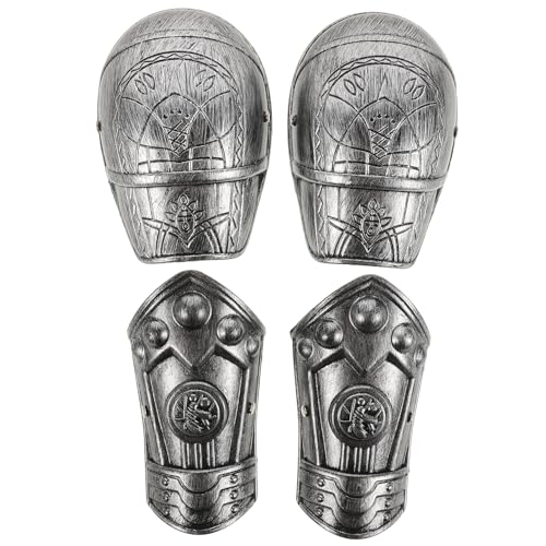 BESPORTBLE Requisiten Für Römische Soldaten: Schulterplatten- Und Armpolster-Set Mittelalter-Cosplay-Kostüm-Requisite BESPORTBLE Requisiten Für Römische Soldaten: Schulterplatten- Und Armpolster-Set Mittelalter-Cosplay-Kostüm-Requisite von BESPORTBLE